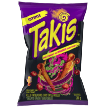 Takis Dragon's spicy chili rolled chip