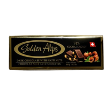 Golden Alps Chocolat noir 74% avec noisette [6016]