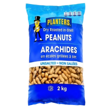 Planters Dry roasted in-shell peanuts