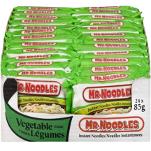 Mr Noodles Nouilles aux légumes instantanées