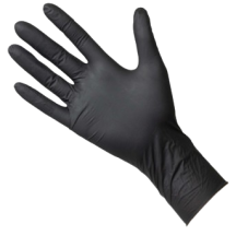 Workeze Powder-free large black nitrile glove