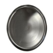 Terra Round black plate 9in