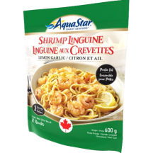 Aquastar Linguine aux crevettes/citron/ail surgelé