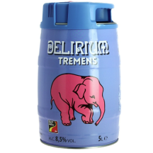 Delirium Tremens Triple fermented belgian beer [keg]