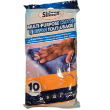 Shinex Chiffon tout-usage orange multifibre 14x14po