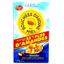 Post Céréale bouchée d'avoine au miel et amande