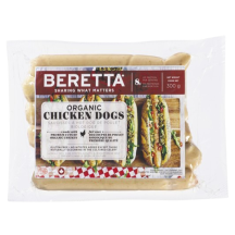 Beretta Organic chicken dogs