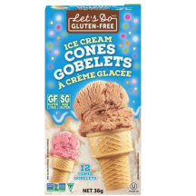 Let's Do Gobelets à crème glacée sans gluten