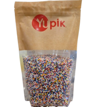 Yupik Birthday cake garnish