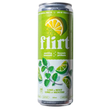 Flirt Mint Lime Sparkling Lemonade [can+dep]