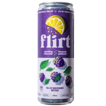 Flirt Sparkling blackberry lemonade [can+dep]