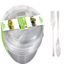 Café Express Salad bowl & cutlery kit