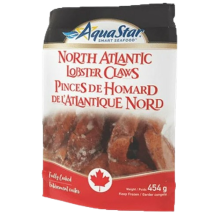 Aquastar Frozen north Atlantic lobster claws