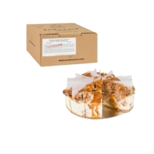 Daboom Desserts Frozen carrot caramel cheesecake