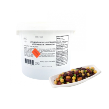 Cardinal Vegetables and tarragon salad