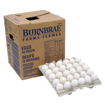 Fermes Burnbrae Oeufs blanc petit en vrac