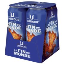 Unibroue Fin du monde strong beer [can+dep]
