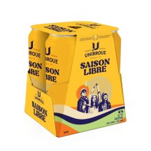 Unibroue Saison libre beer [can+dep]