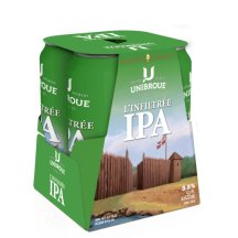 Unibroue IPA beer l'infiltrée [can+dep]