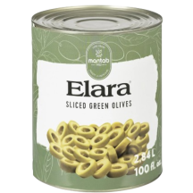 Elara Sliced green olives