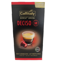 Caffitaly Capsule de café deciso [nespresso]