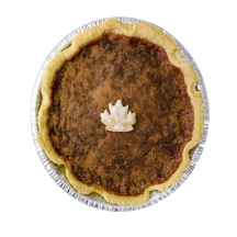 Les Sucreries de l érable Pure maple syrup pie 9in