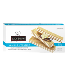 Lady Sarah Vanilla filled waffles
