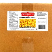Grisspasta Medium shells pasta