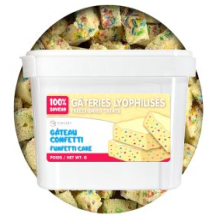 Vincent Sélection Morceaux gâteau funfetti lyophilisé
