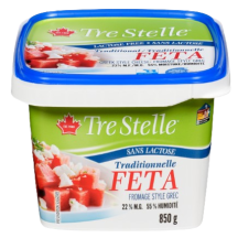 Tre Stelle Traditional lactose-free feta cheese