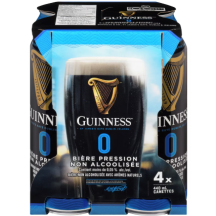 Guinness Bière stout irlandaise sans alcool [can+dep]