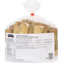 Wong Wing Frozen vegetable spring rolls