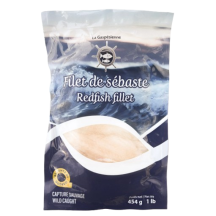 Frozen redfish fillet