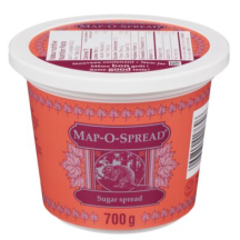 Map-O-Spread Sugar spread
