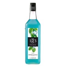 1883 Sirop de menthe blanche