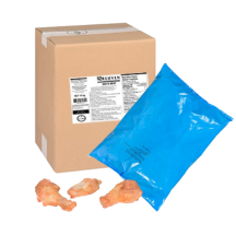 Reuven Ailes de poulet natures entièrement cuites surgelées