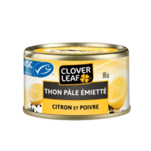 Clover Leaf Thon pâle émietté citron et poivre
