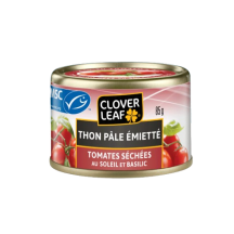 Clover Leaf Light tuna crumbled with sundried tomatoes and basil