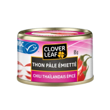 Clover Leaf Thon pâle émietté chili thailandais