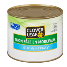 Clover Leaf Skipjack tuna in chunks