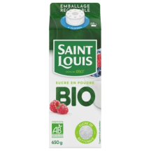 Saint-Louis Powdered organic sugar