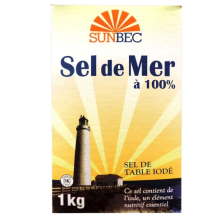 Sunbec Sel de mer à 100%