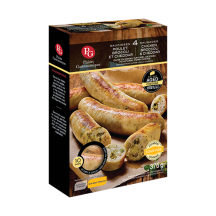 Plaisirs Gastronomiques Chicken broccoli and cheddar sausages