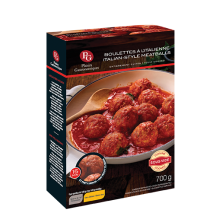 Plaisirs Gastronomiques Italian style meatballs