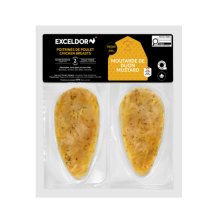 Exceldor Boneless Dijon mustard seasoned chicken breast [approx. 370gr]