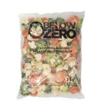 Below Zero Légume mélange californien surgelé