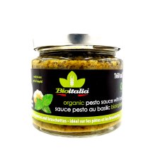 Bioitalia Sauce pesto au basilic biologique