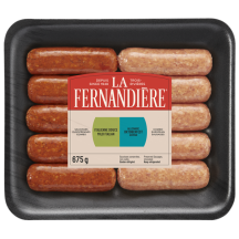 La Fernandière Combo sweet italian and Oktoberfest sausages