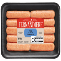 La Fernandière Pork and beef sausages