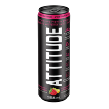 Attitude Boisson protéinée pétillante framboise-citron [can+dep]
